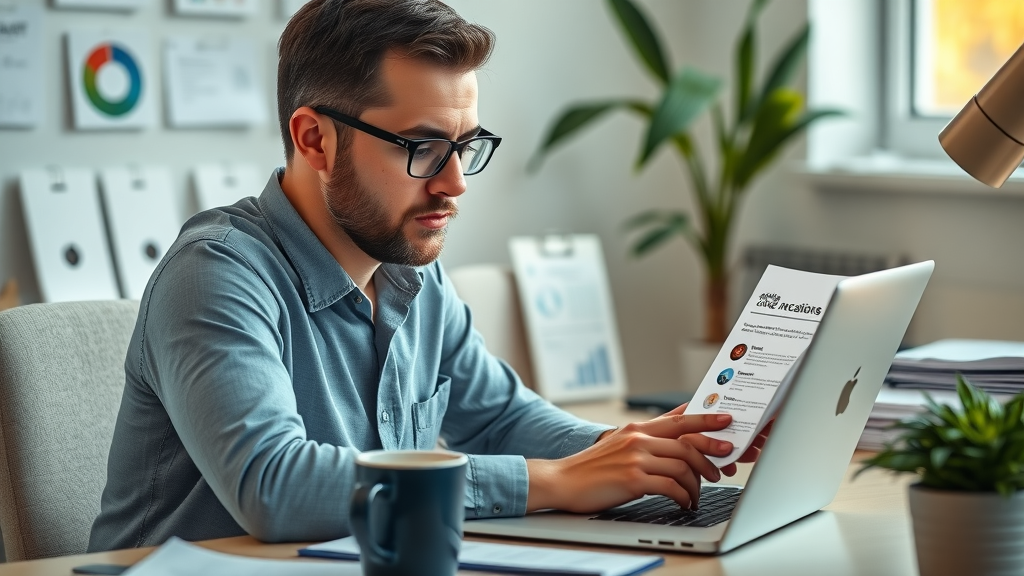 affiliate marketer evaluating affiliate programs for high conversion