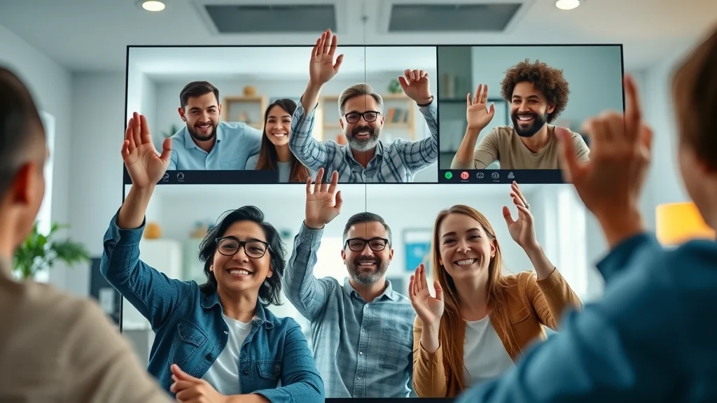 affiliate profits mastermind group, collaborative online marketers in a dynamic video call discussing affiliate marketing strategies