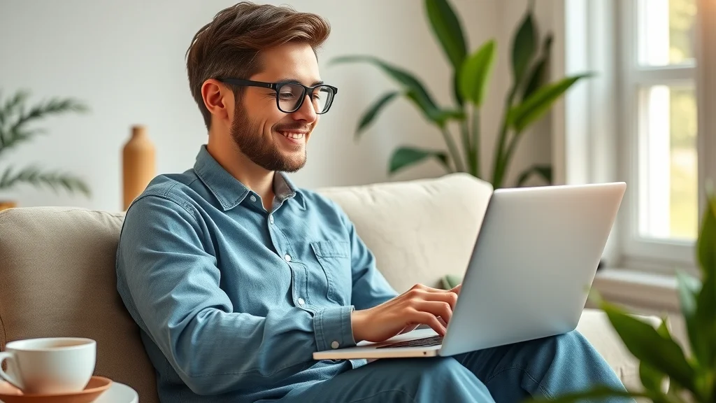 marketer setting up ClickBank email marketing campaign