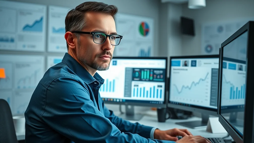 Professional affiliate marketer analyzing affiliate network comparisons to maximize affiliate income