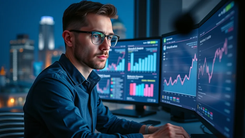 Marketer reviewing affiliate performance metrics to improve conversion rate and earn a living through affiliate marketing